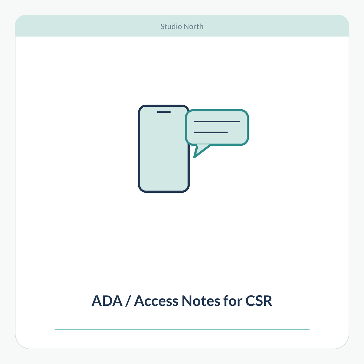 ADA / Access Notes for CSR