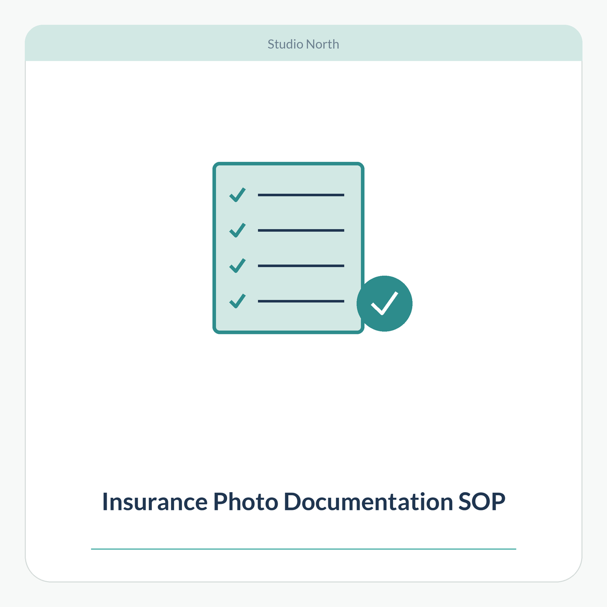 Insurance Photo Documentation SOP