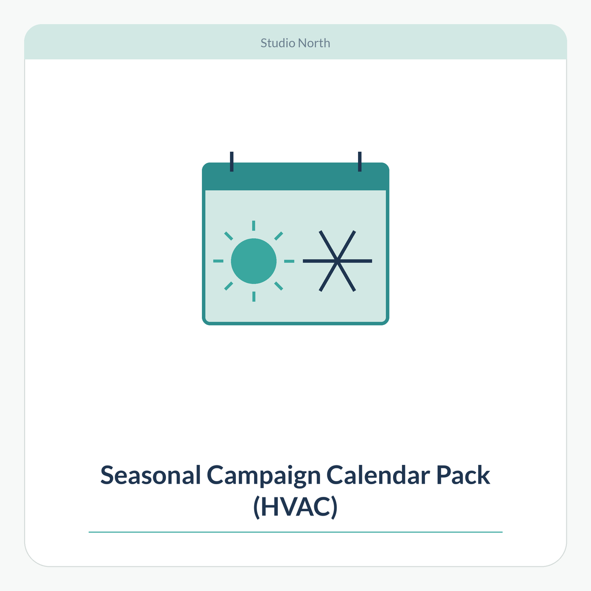 Seasonal Campaign Calendar Pack (HVAC)