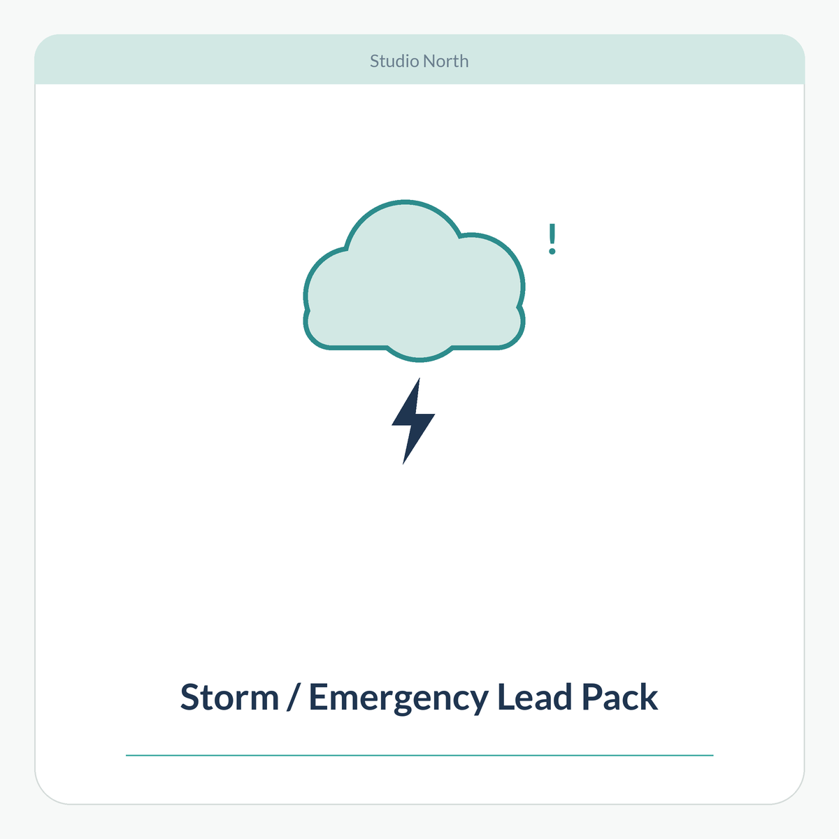 Storm / Emergency Lead Pack