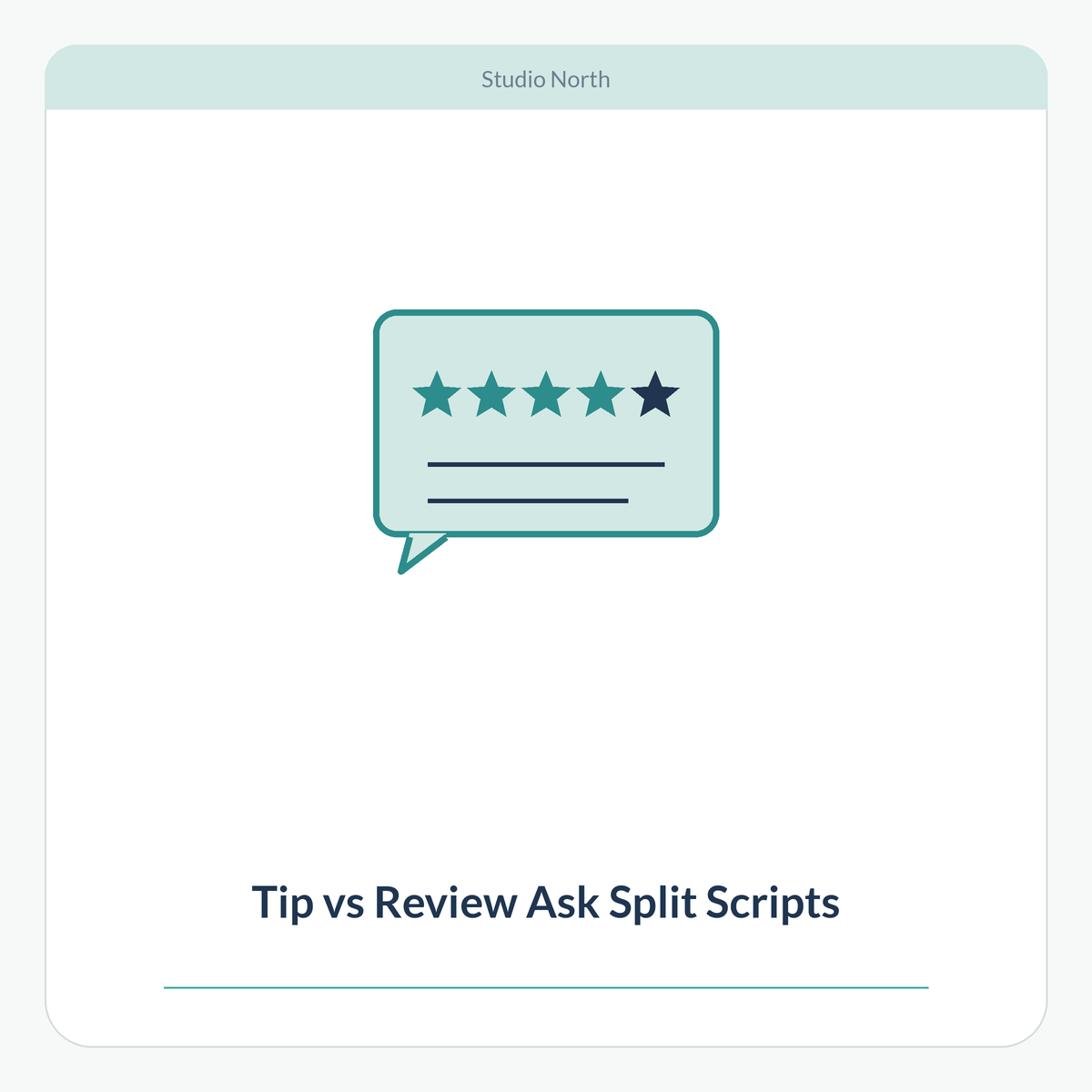 Tip vs Review Ask Split Scripts